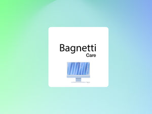 Estensione Garanzia a 36 mesi per iMac. Gestito da Apple Authorized Service Provider Bagnetti srl. Esclusi danni accidentali.